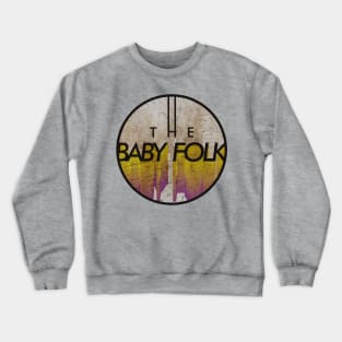 THE BABY FOLK - VINTAGE YELLOW CIRCLE Crewneck Sweatshirt